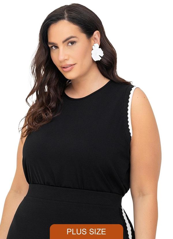 Secret Glam - Regata Feminina Preto