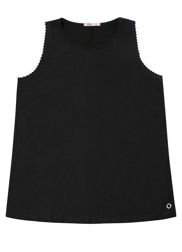 Secret Glam - Regata Feminina Preto 3