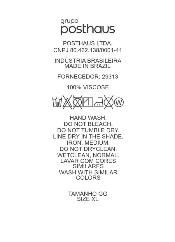 Marguerite - Regata Oncinha Viscose Plana 8