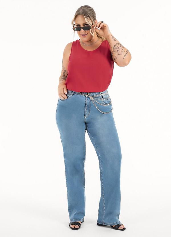Habana - Regata Plus Size em Misturinha Vermelho 3