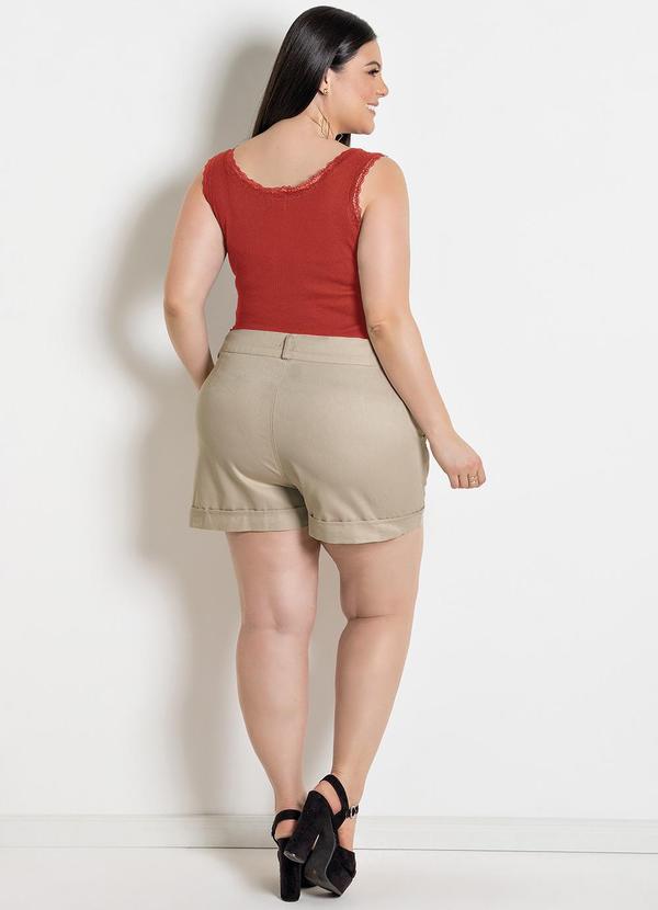 Marguerite - Regata Terracota em Canelado 3