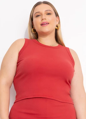 Marguerite - Regata Vermelha em Canelado - MARGUERITE