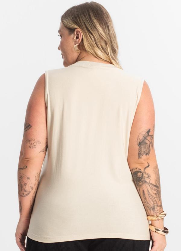 Secret Glam - Regata Viscose Plus Size Bege