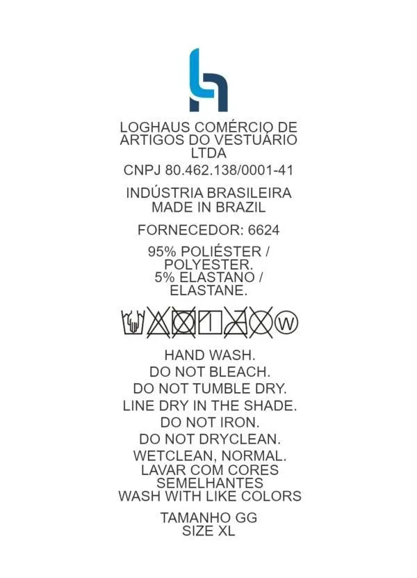 Marguerite - Saia Listrado Preto e Branco em Canelado 5