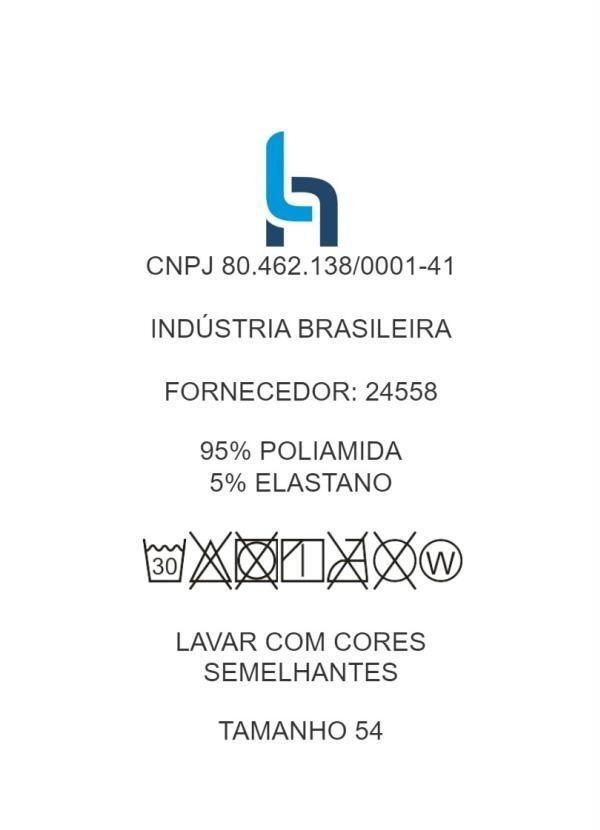 Outlet - Saia Plus Size Rose com Botões Decorativos