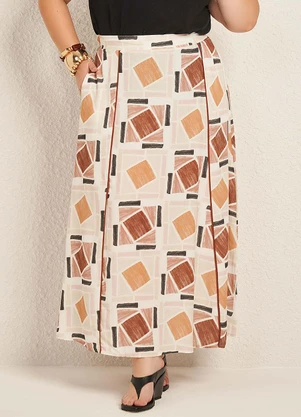 Lisamour - Saia Longa Bege - LISAMOUR