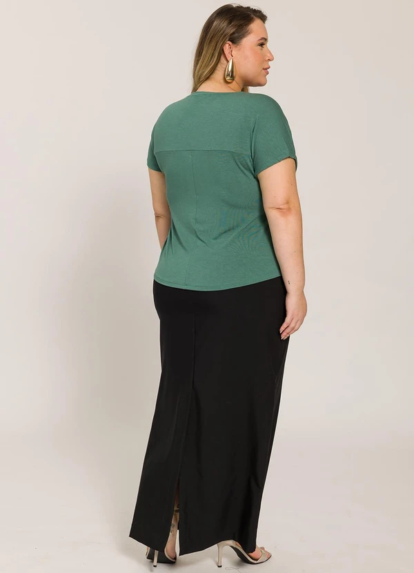 Lisamour - Saia Longa Lisa Preta 1