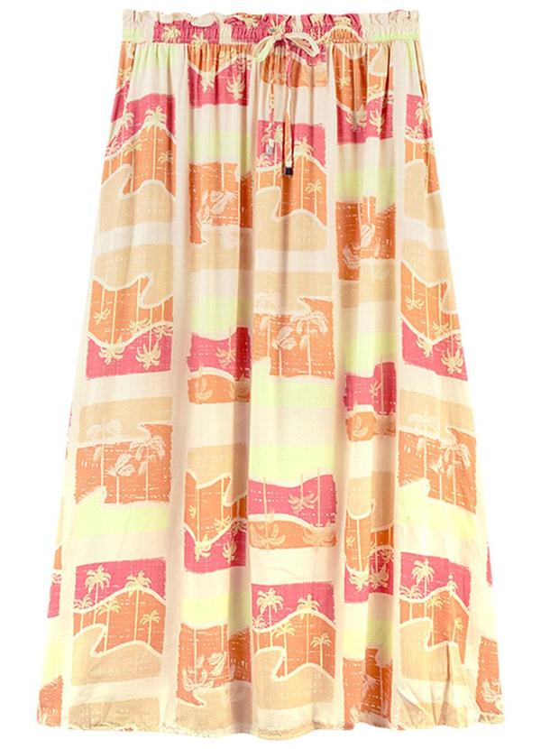 Rezzato - Saia Summer Wind Plus Size Feminino Branco