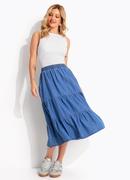 SAIA (azul m�dio) em jeans