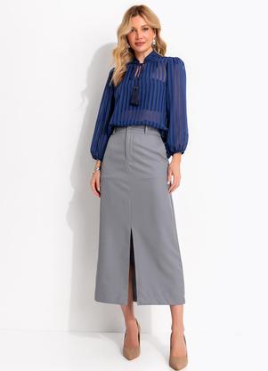 Saia (Cinza) em Alfaiataria