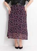 Saia (floral liberty) em tule