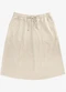 Secret Glam - Saia Midi com Bolso Plus Size Bege - variação: Bege