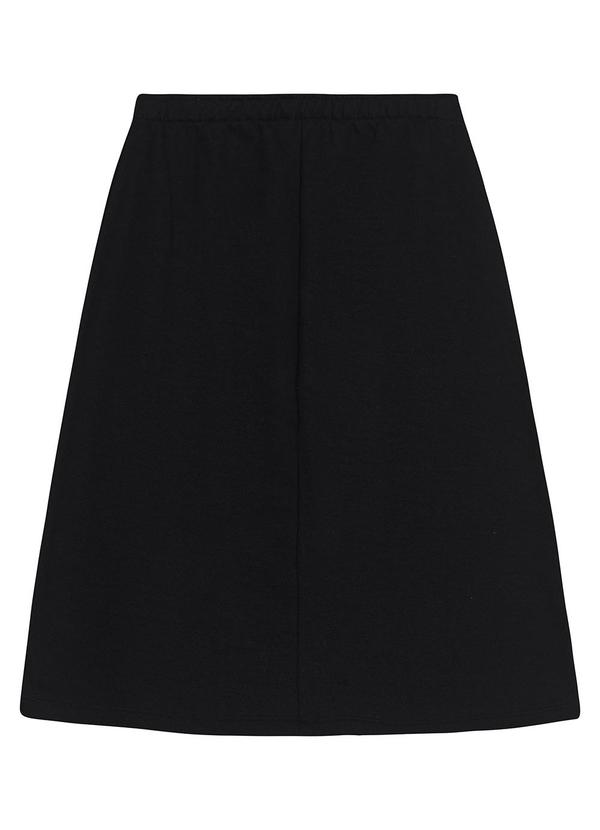 Malwee - Saia Midi em Moletom Plus Preto 2