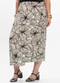 Secret Glam - Saia Midi Feminina Plus Size Bege - variação: Bege