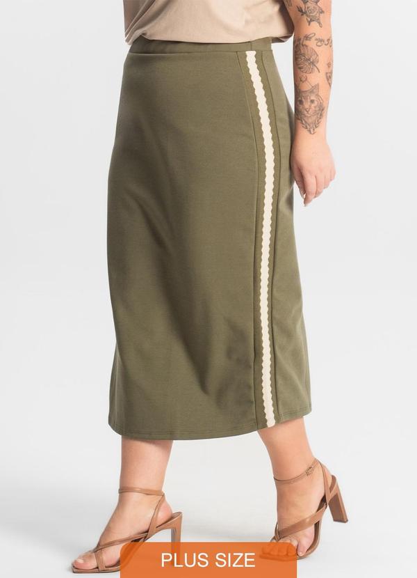 Secret Glam - Saia Midi Verde 4