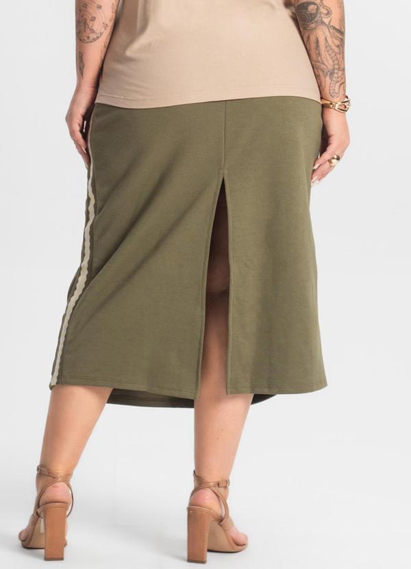 Secret Glam - Saia Midi Verde 3