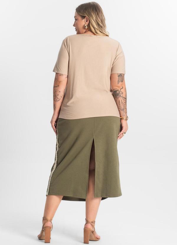 Secret Glam - Saia Midi Verde