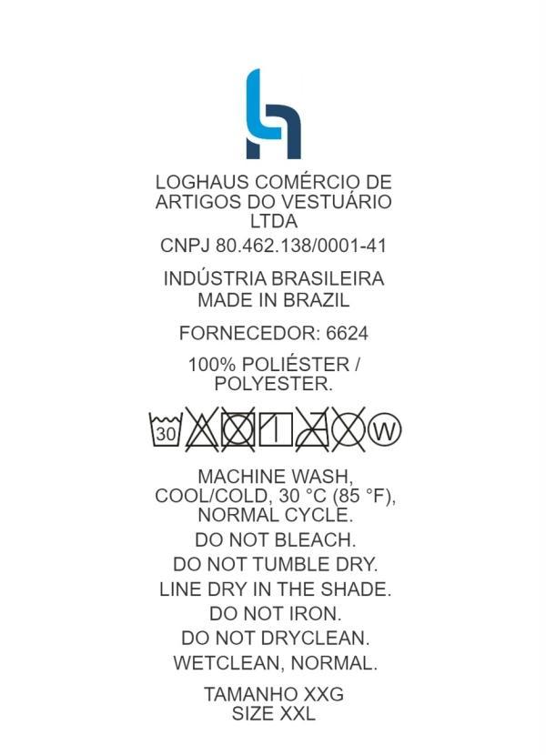 Marguerite - Saia Poá Preta com Fenda Plus Size 4