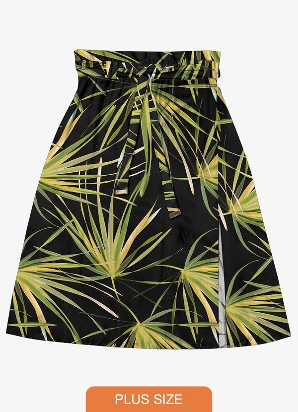 Secret Glam - Saia Super Midi Preto