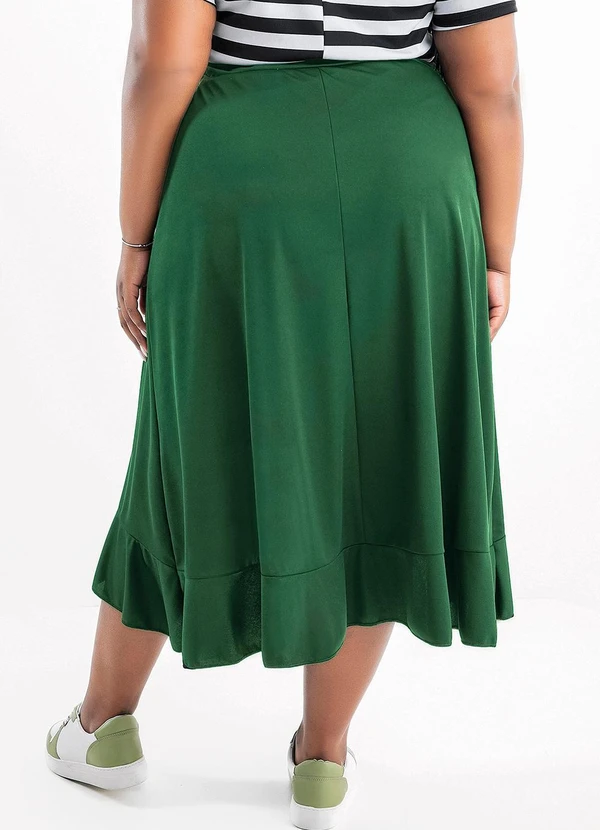 Marguerite - Saia Verde em Malha 2