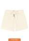 Malwee - Bermuda Feminina Mom em Sarja PlusOff White - variação: Off White