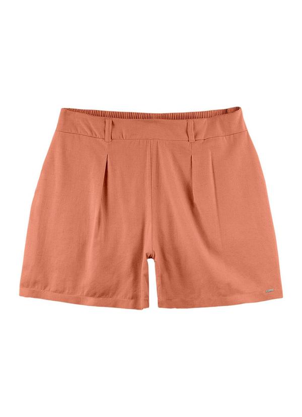 Rezzato - Short Alfaiataria Adulto Plus Size Marrom 3