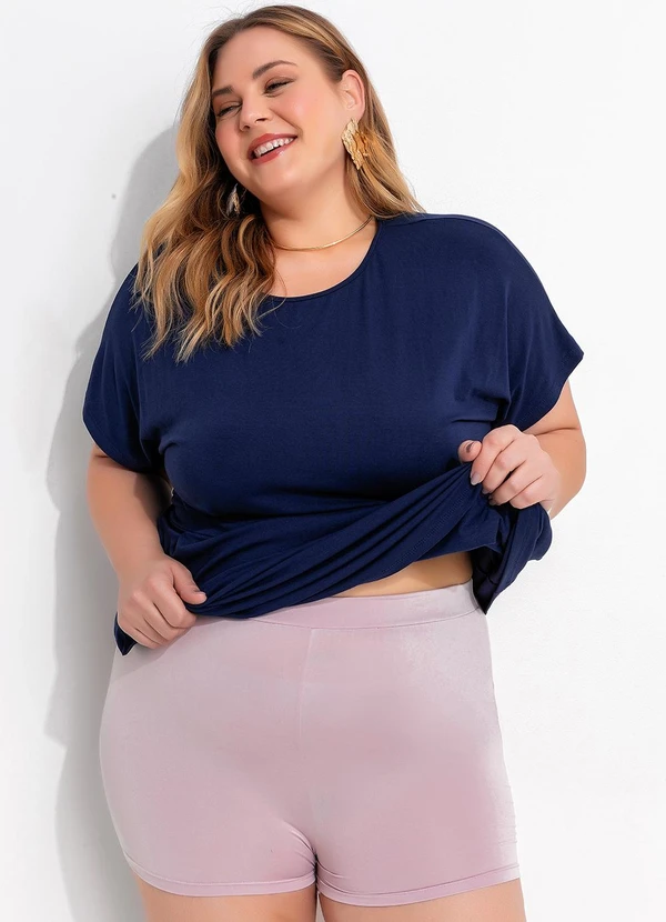 Marguerite - Short Anágua Nude em Malha Fria 3