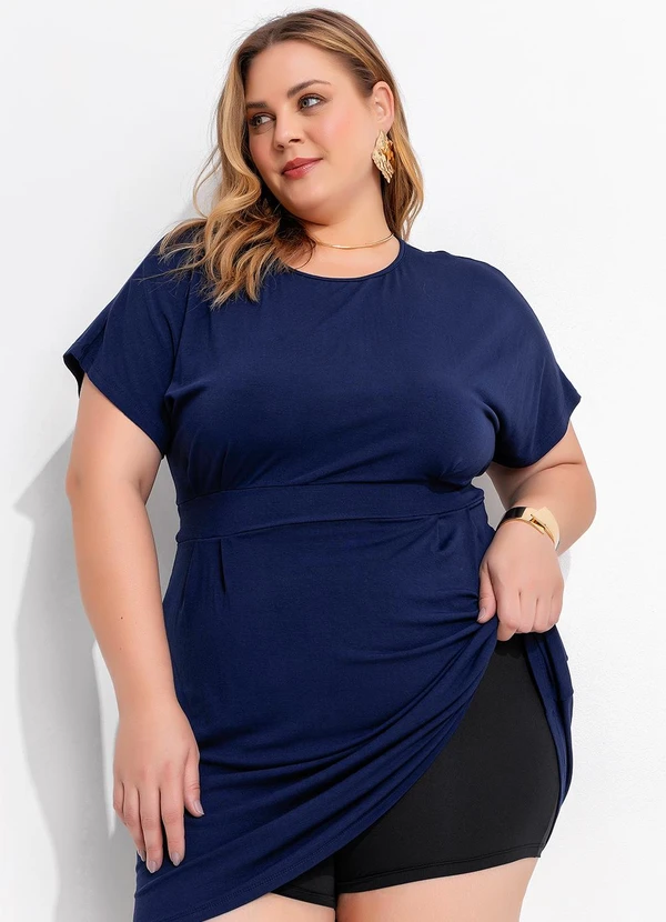 Marguerite - Short Anágua Preto em Malha Fria 5