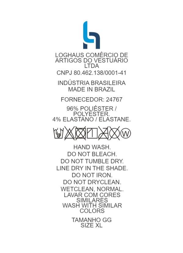 Marguerite - Short Azul Royal em Canelado 10