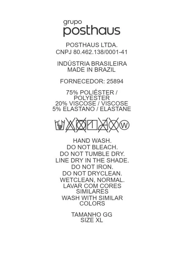 Marguerite - Short Bordô em Malha com Lurex 8