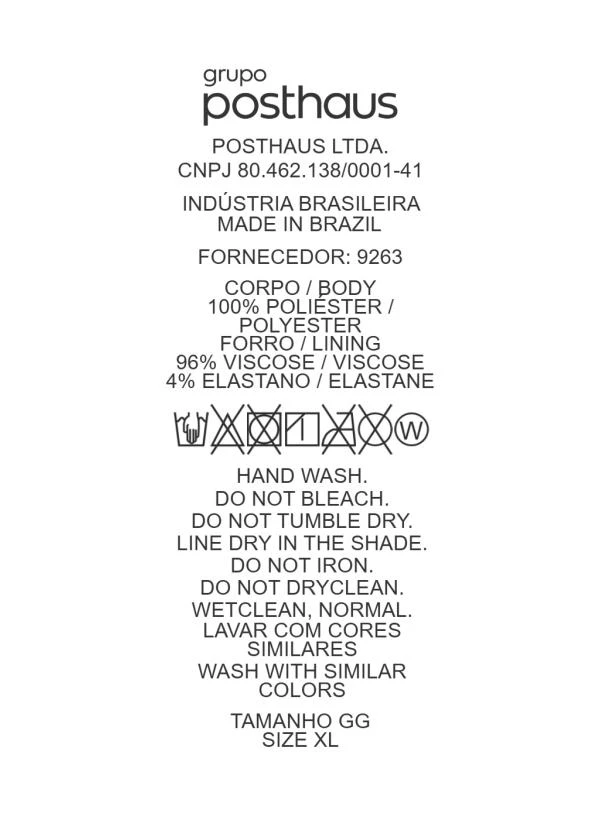 Marguerite - Short Ferrugem em Malha 12