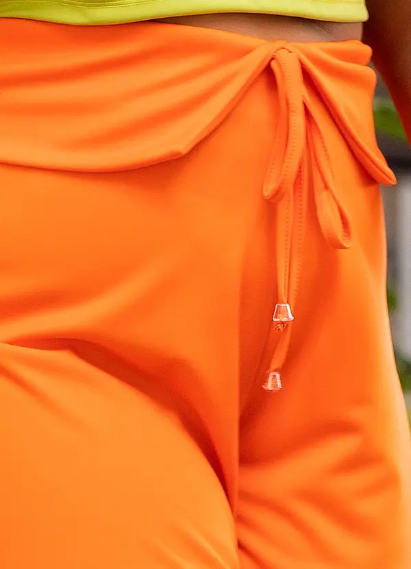 Marguerite - Short Laranja em Malha 5
