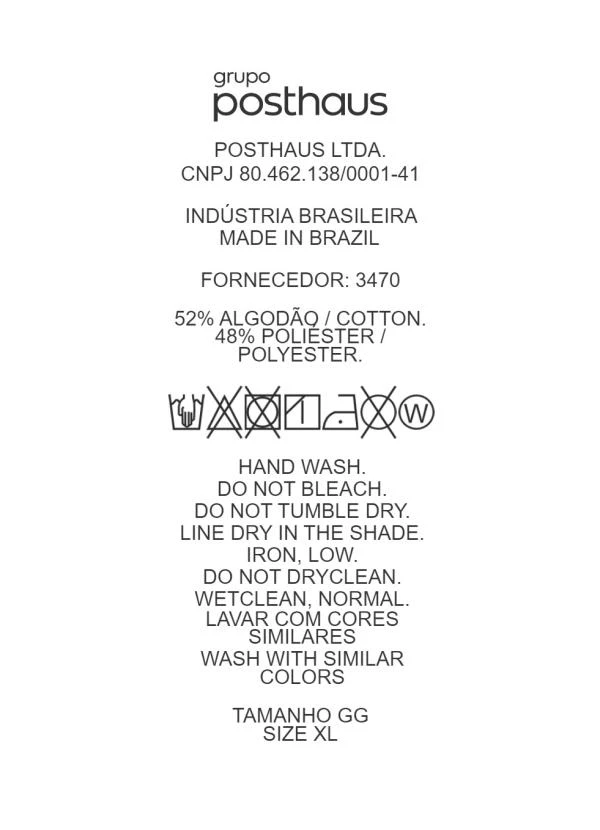 Marguerite - Short Mescla Escuro Casual em Malha 7