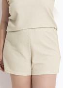 Short Natural em Moletinho