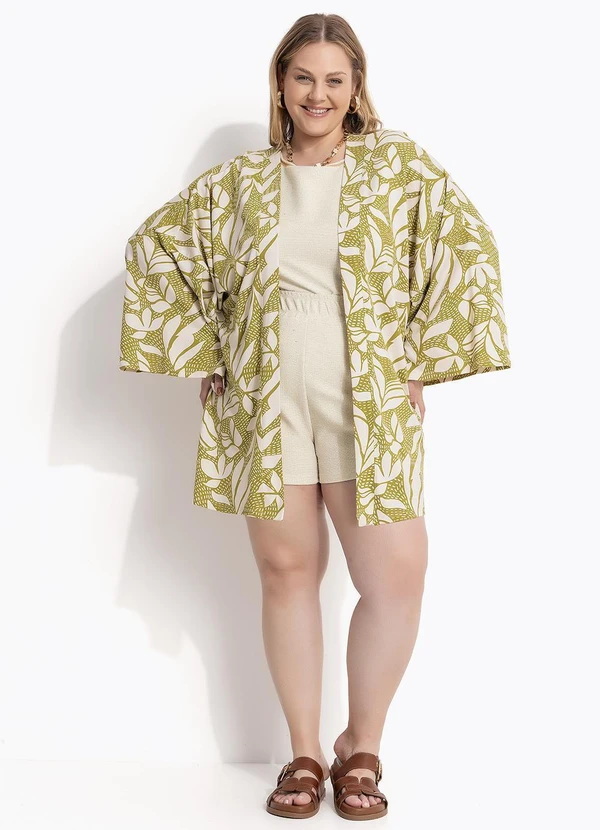 Marguerite - Short Natural em Moletinho 7