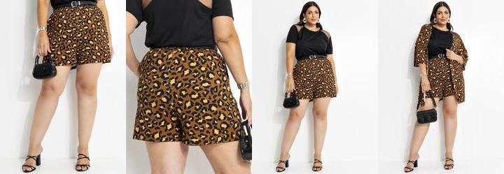 Short Ona em Malha de Viscose