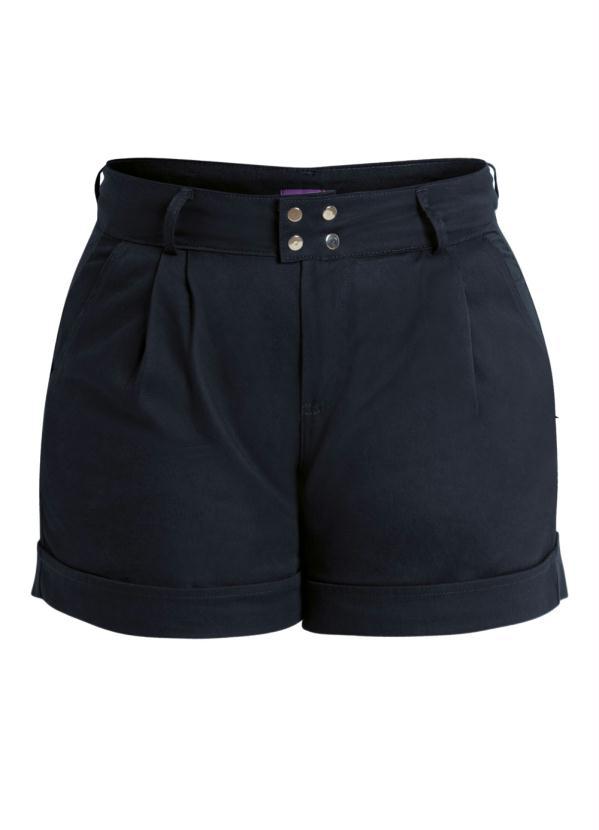 Marguerite - Short Preto de Alfaiataria 1