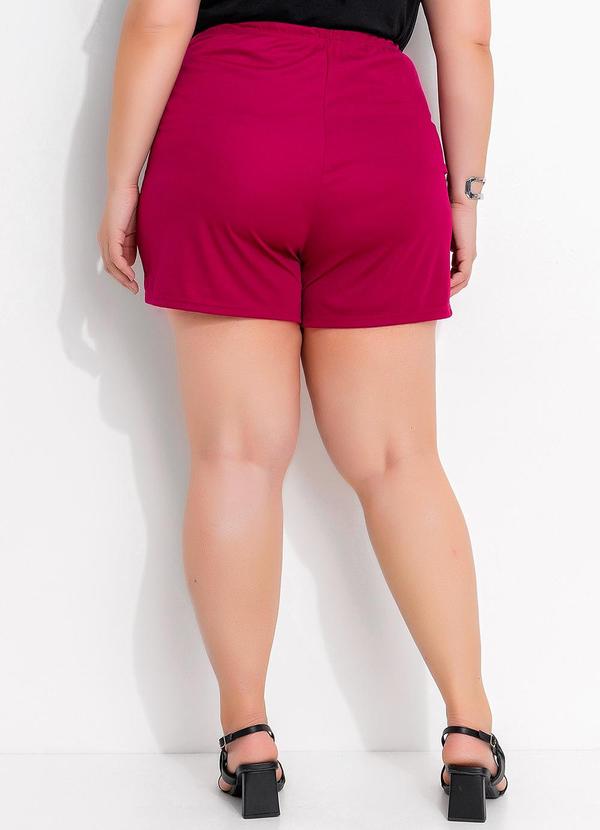 Marguerite - Short Saia Púrpura em Malha 6