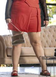 Short Vermelho em Bengaline