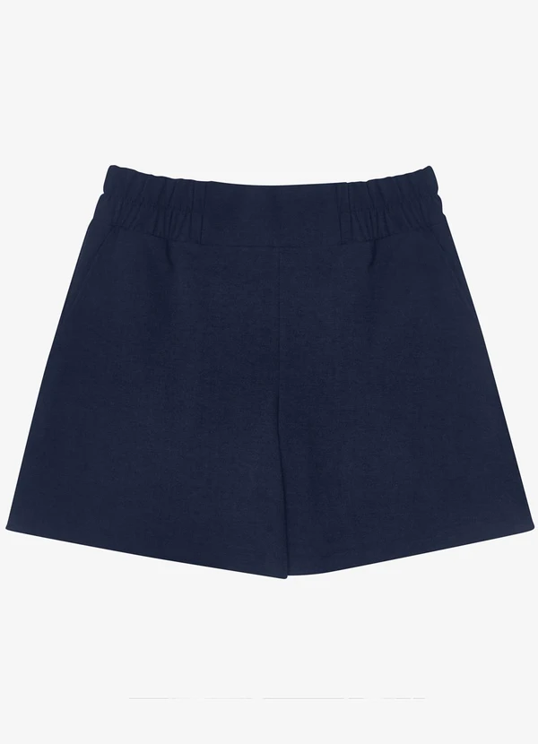 Secret Glam - Shorts Feminino Plus Size Azul 3