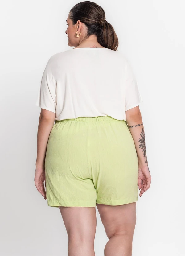 Shorts Posthaus Plus Size Feminino Plus Size Short Baratos