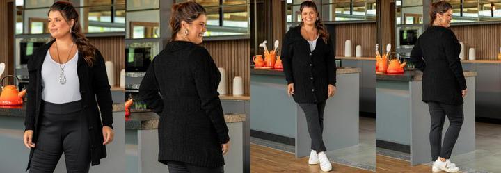 Sobretudo Preto em Tric