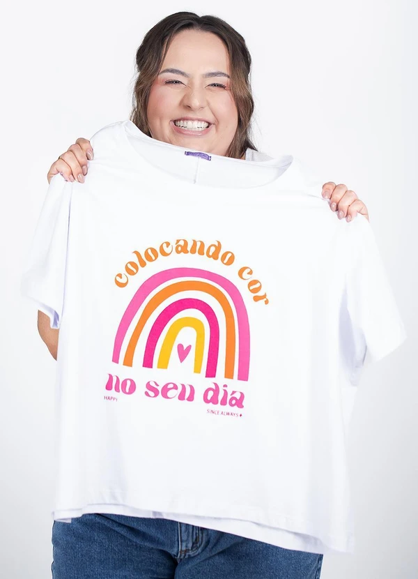 Marguerite - Blusa Branca em Malha de Algodão 7