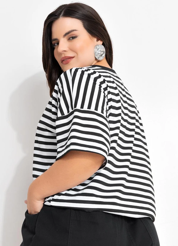 Marguerite - Blusa Listrada em Meia Malha Listrada 2