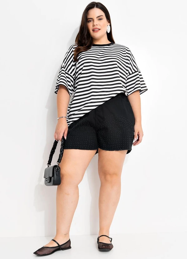 Marguerite - Blusa Listrada em Meia Malha Listrada 3