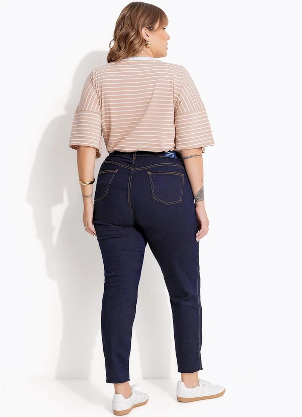 Marguerite - Blusa Listrado Bege em Meia Malha 5