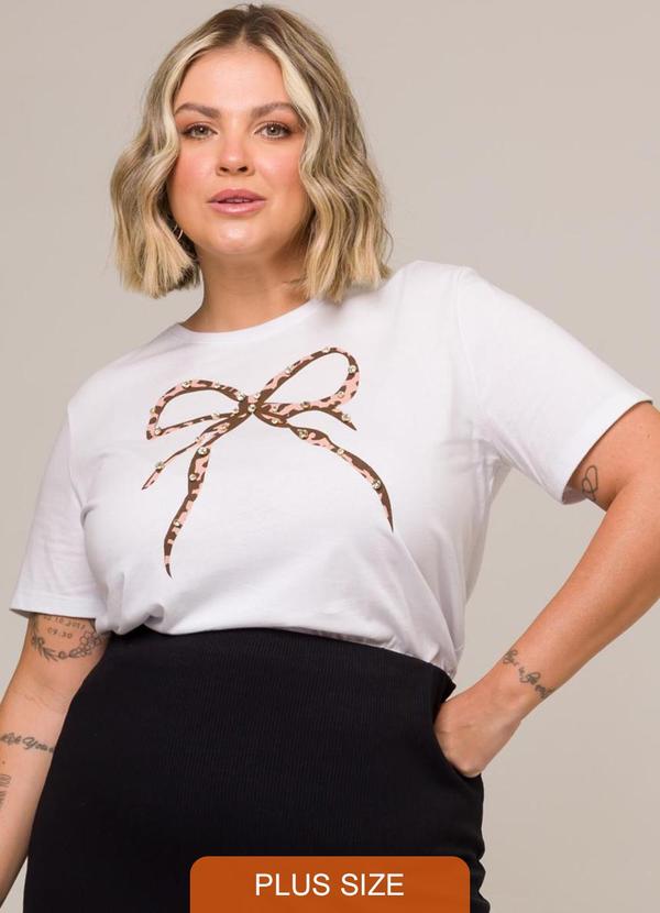 Cess - Blusa Plus Size Branca