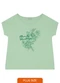 Malwee - Camiseta Fleur Mullet Plus Verde Menta - variação: Verde Menta