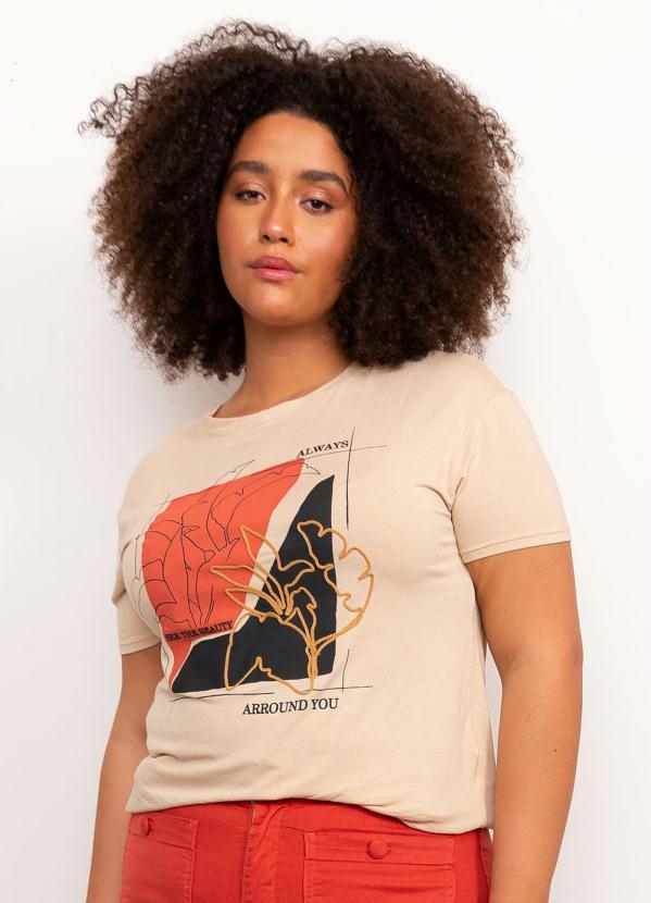 Lisamour - T-Shirt Beauty Bege