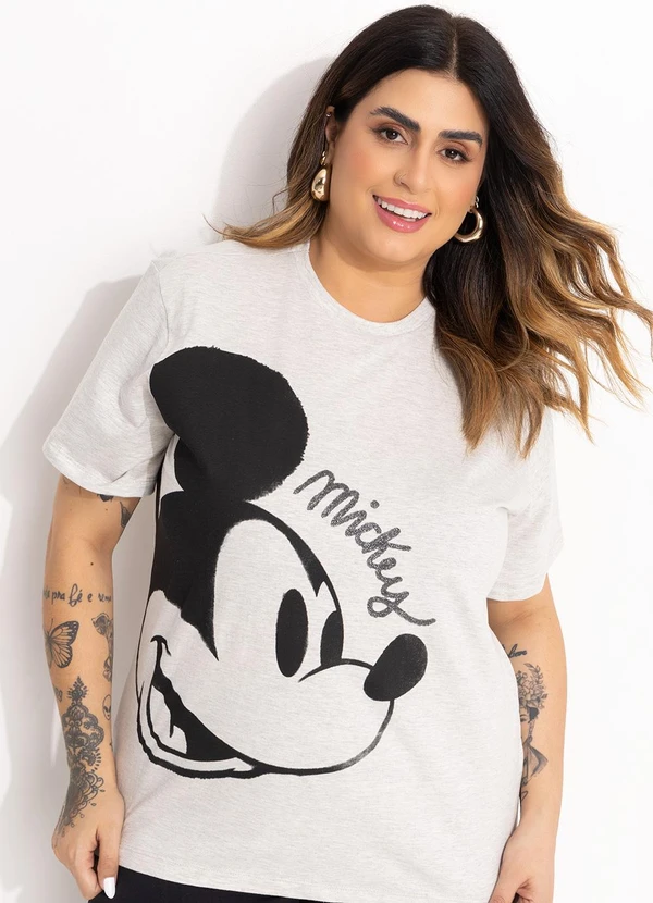 Disney - T-Shirt Mescla Banana em Malha de Algodão Pentea 6